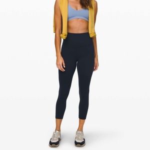 Lululemon Align Crop 23" True Navy